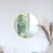 Flash Furniture 20" Round Gold Metal Framed Accent Wall Mirror HFKHD-0GD-CRE8-291315-GG - alternate 9